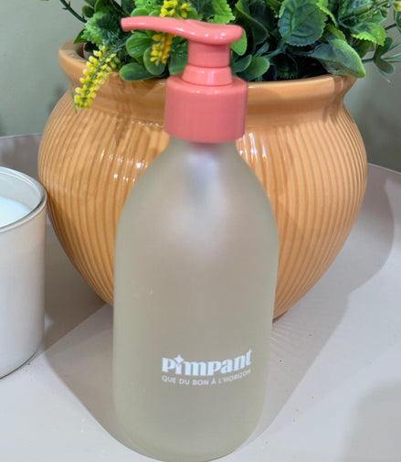 Bouteille Rechargeable vide, Pompe Rose 250 ml