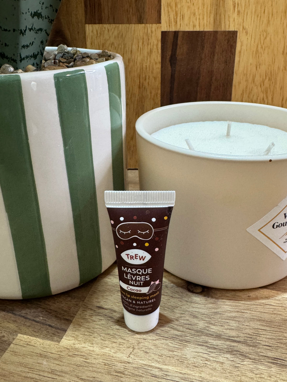 Masque à lèvres de Nuit arôme Cacao