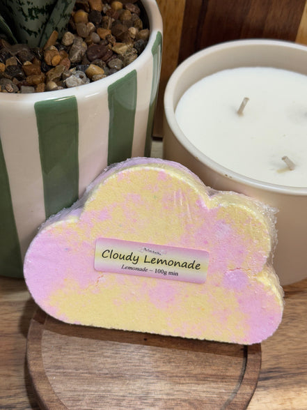 Bombe de bain nuage limonade