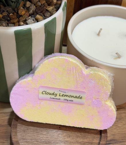 Bombe de bain nuage limonade