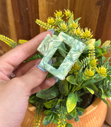 Pince à cheveux Liberty Matcha