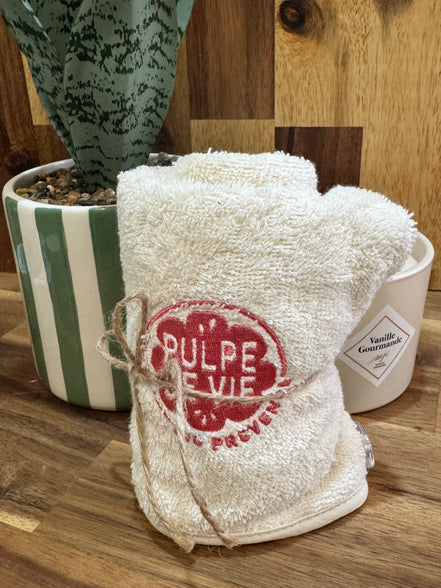 Serviette pour les cheveux en coton BIO