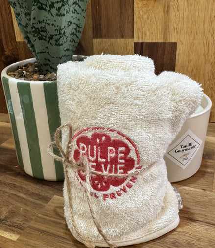 Serviette pour les cheveux en coton BIO
