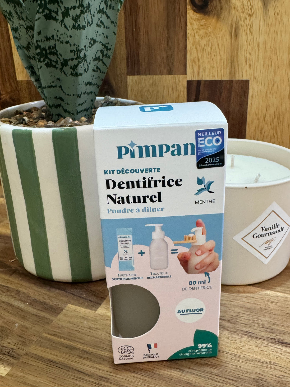 Pack Dentifrice menthe  - 80 ml