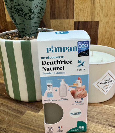 Pack Dentifrice menthe  - 80 ml