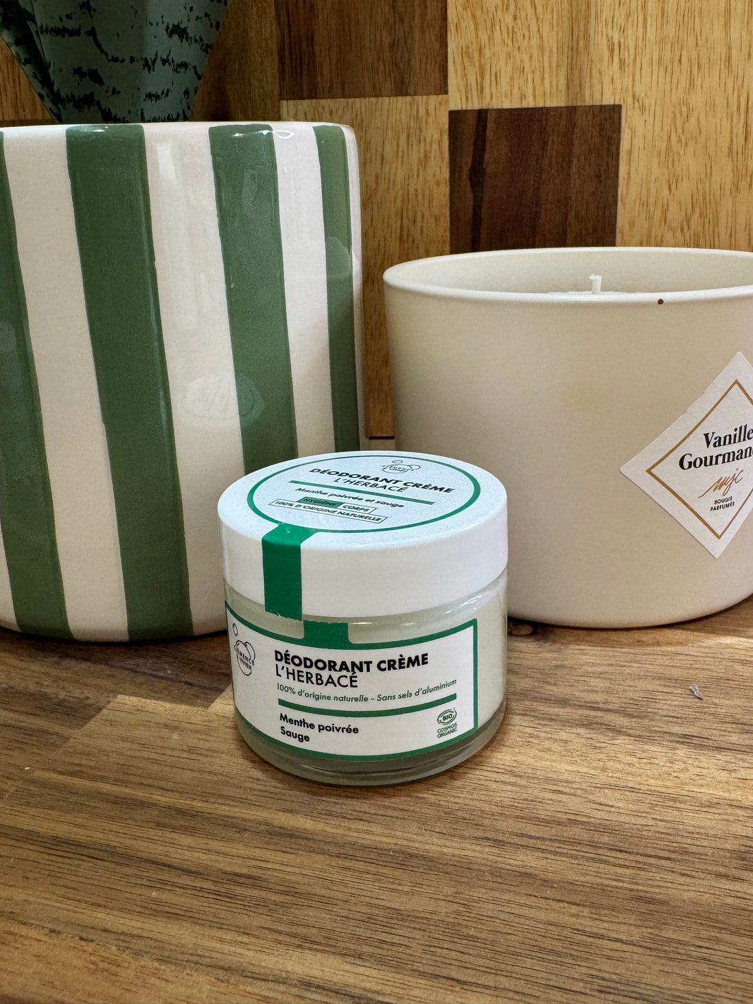 Déodorant crème l'herbacé menthe poivrée &amp; sauge