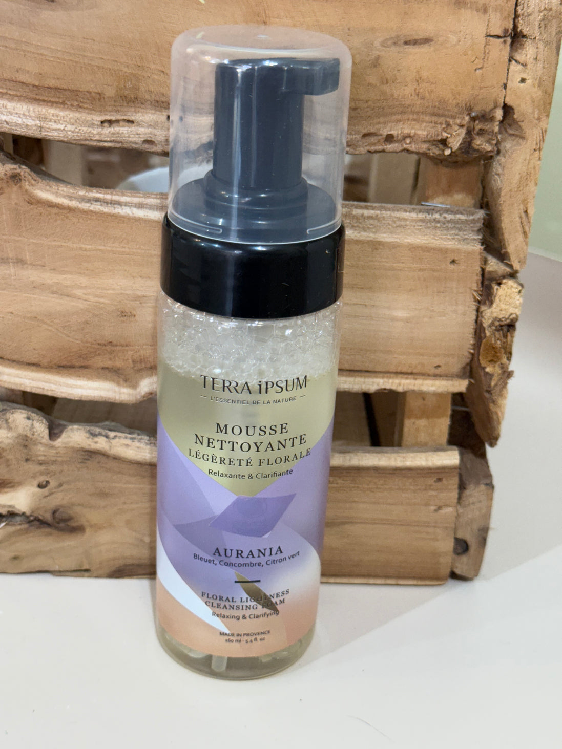 Mousse nettoyante légèreté - 160ml