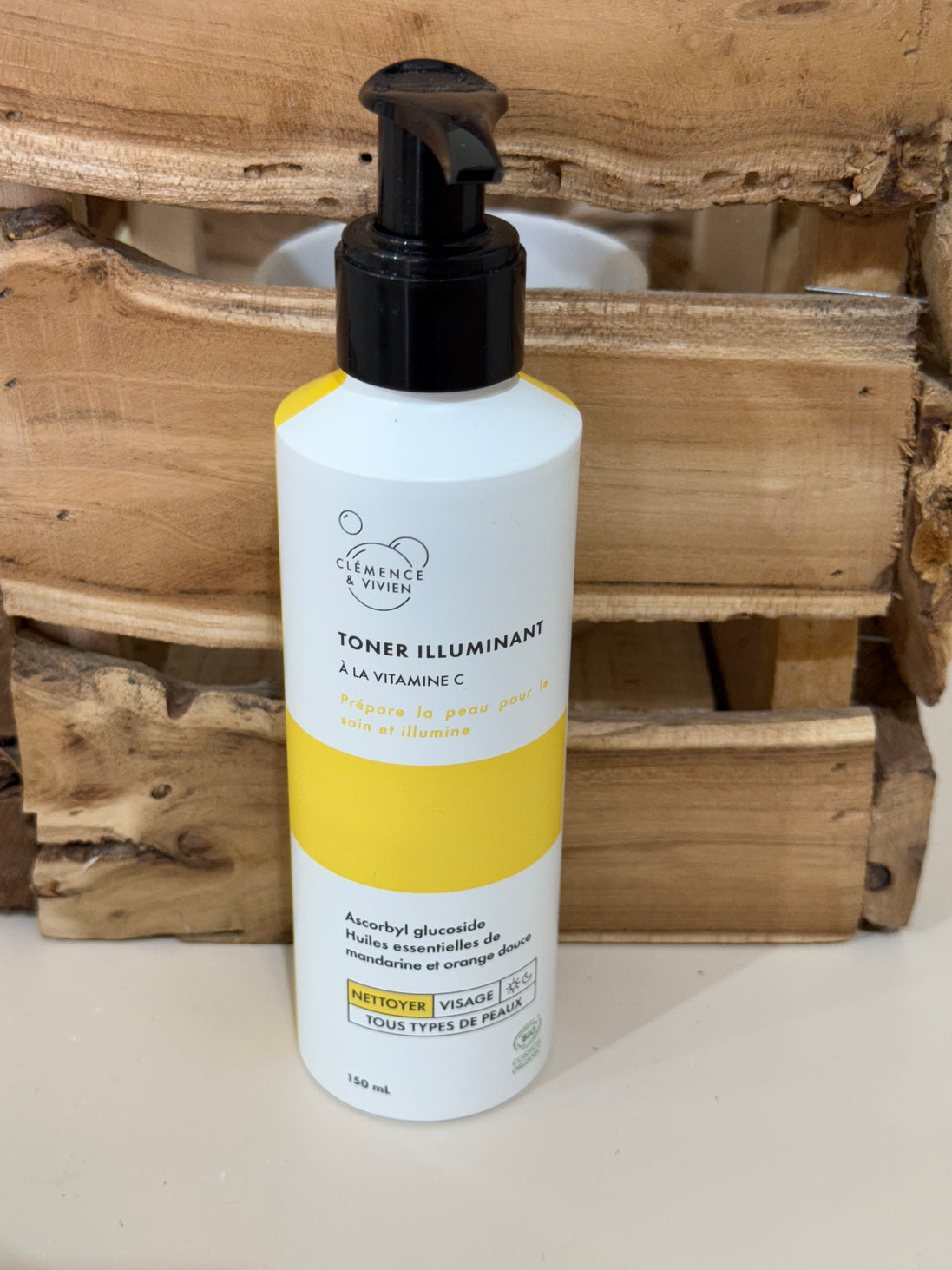 Toner illuminant à la vitamine C - 150ml