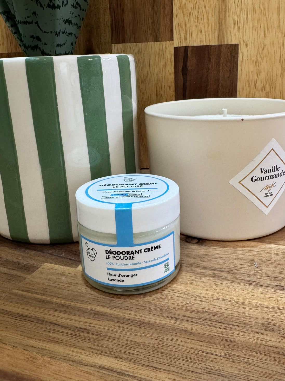 Déodorant crème le poudré : fleur d'oranger et lavande