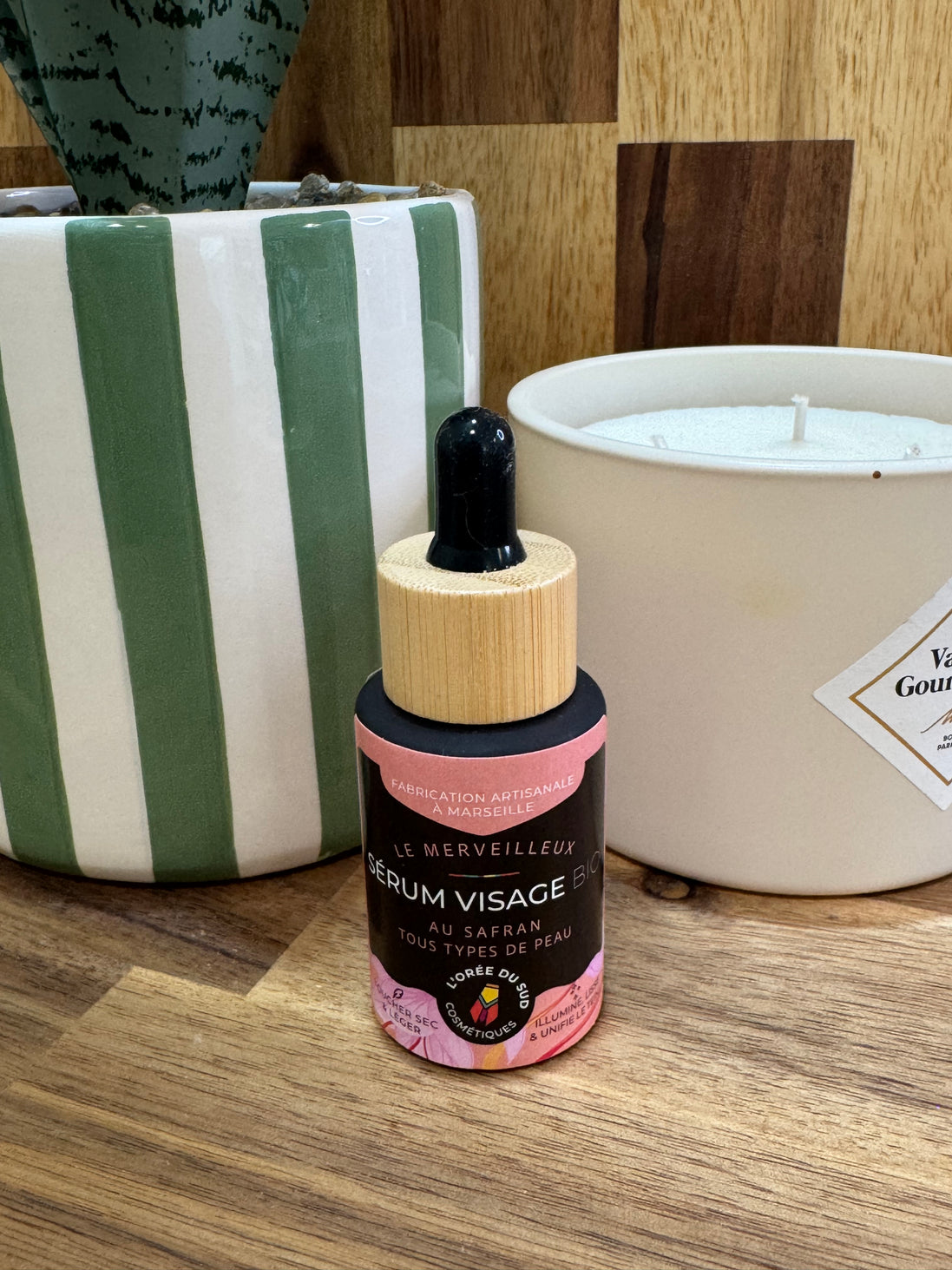Sérum visage au safran BIO Le merveilleux