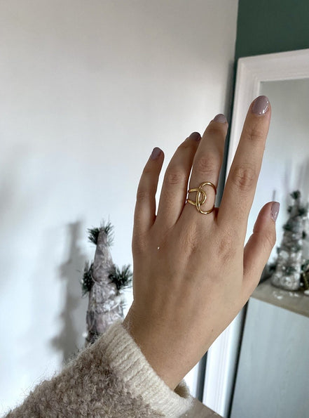 Bague Célia - Doré