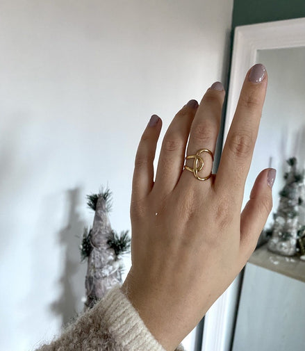 Bague Célia - Doré