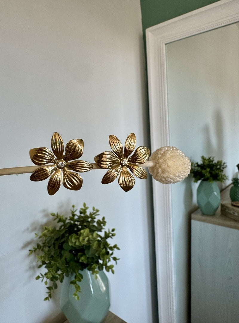 Boucles Camélia - Doré