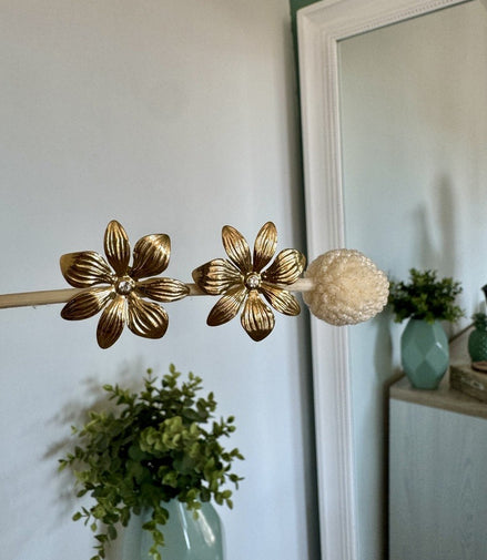 Boucles Camélia - Doré