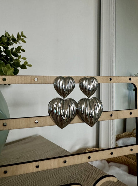 Boucles Eva - Argent