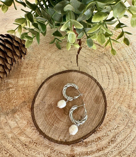Créoles Chouquette - Argent