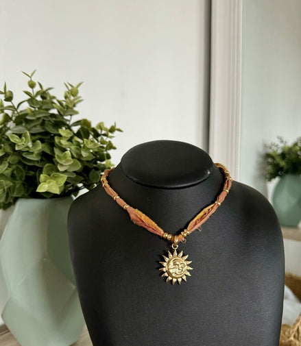 Collier en tissu - Ella