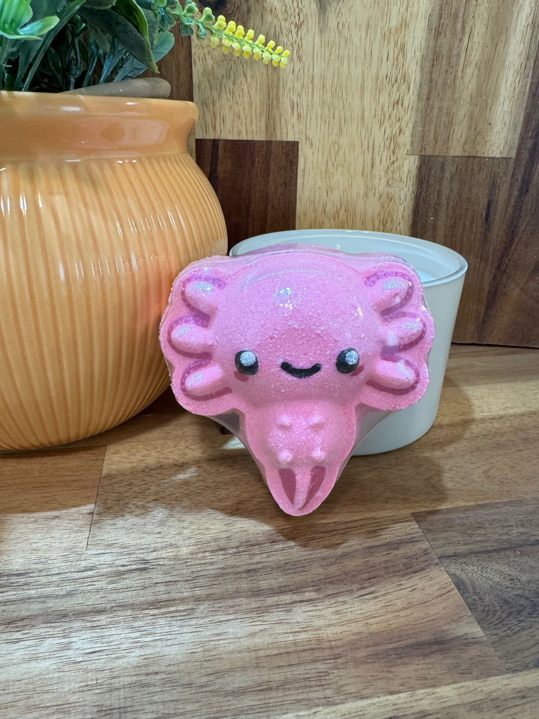 Bombe de bain mignonne Axolotl