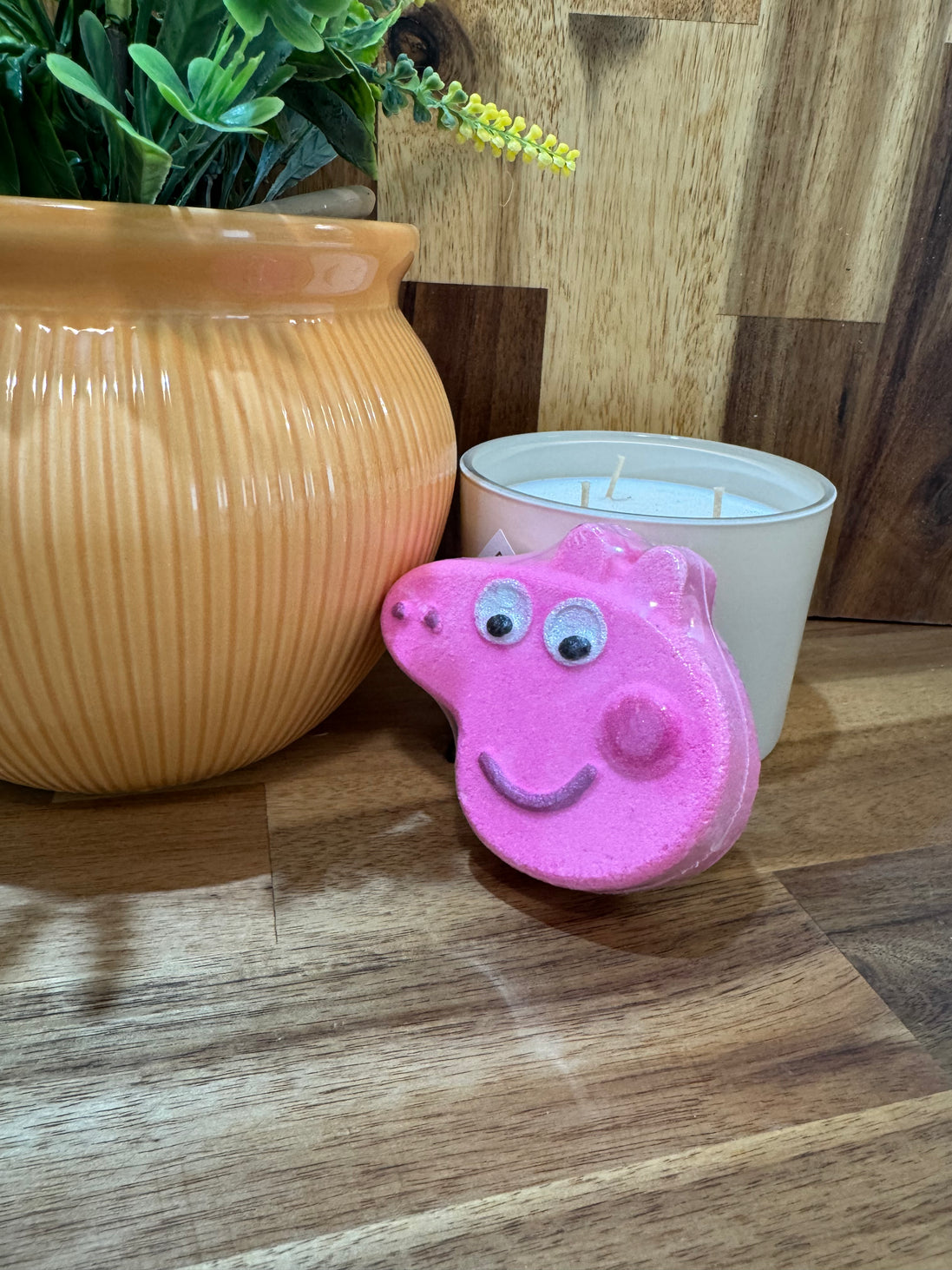 Bombe de bain Cochon Rose