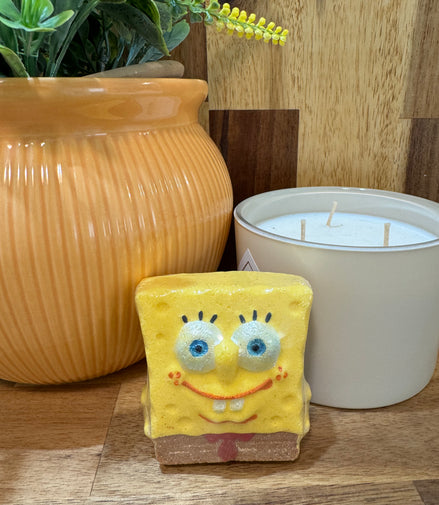 Bombe de bain mini Éponge Jaune
