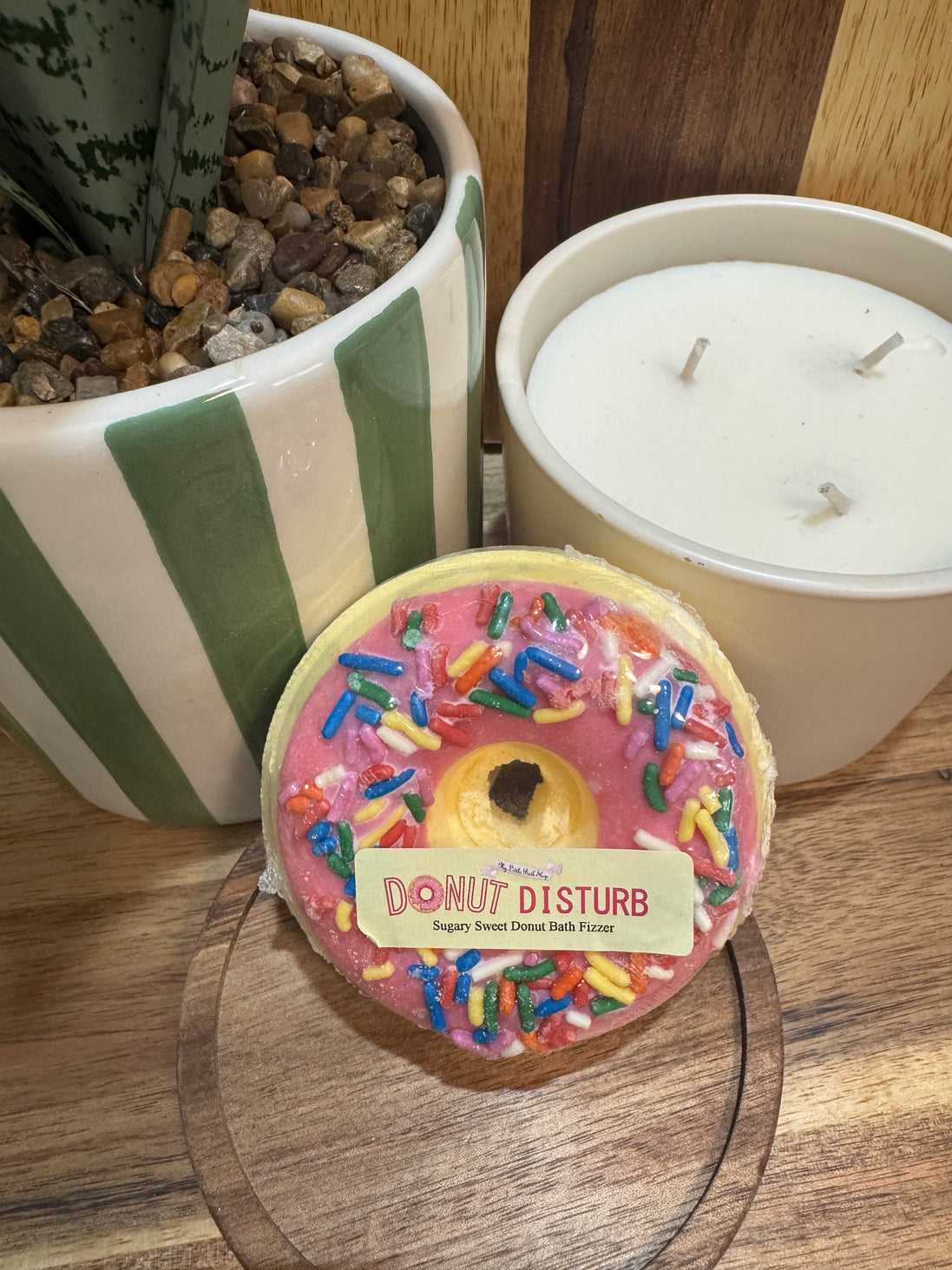 Bombe de bain donut’s jaune