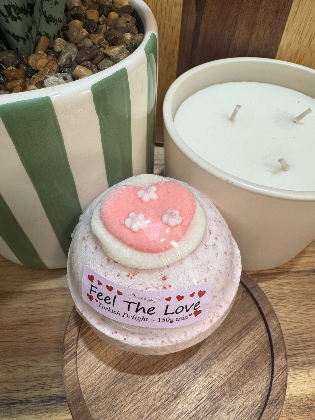 Bombe de bain feel the love