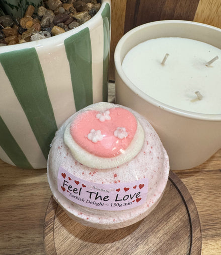 Bombe de bain feel the love