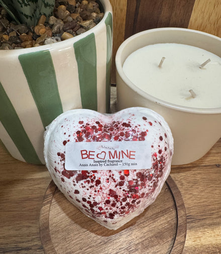 Bombe de bain cœur be mine