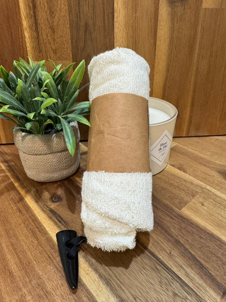 Serviette cheveux | Bambou Oekotex Écru