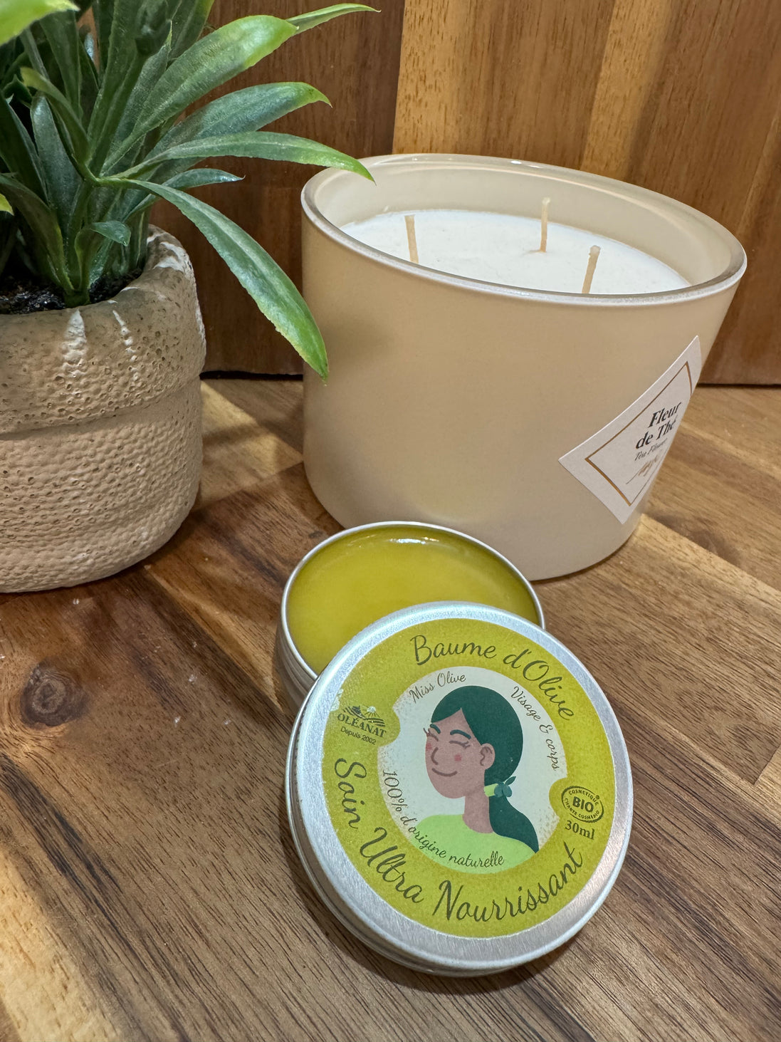 Baume d'huile d'olive biologique Miss Provence 30 ml - OLEANAT