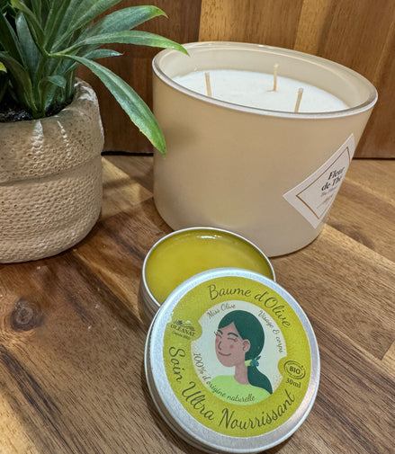 Baume d'huile d'olive biologique Miss Provence 30 ml - OLEANAT