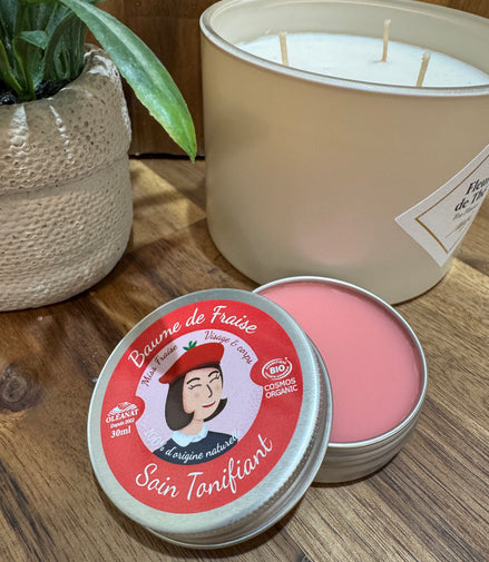 Baume de fraise biologique Miss Provence 30 ml - OLEANAT