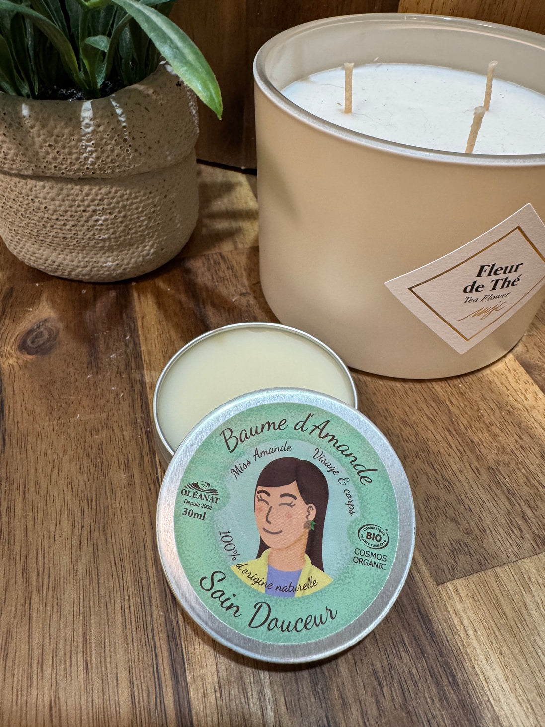 Baume d'amande douce biologique Miss Provence 30 ml - OLEANAT