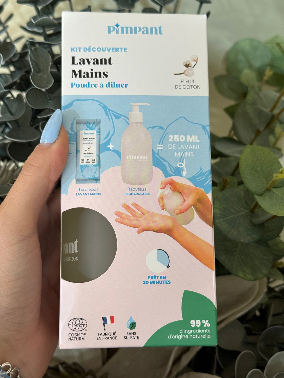 Kit Découverte Gel Lavant-Mains Fleur de Coton