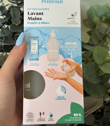 Kit Découverte Gel Lavant-Mains Fleur de Coton