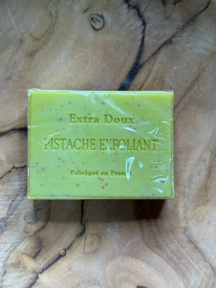 Savon de Provence solide Exfoliant parfum Pistache – 100g