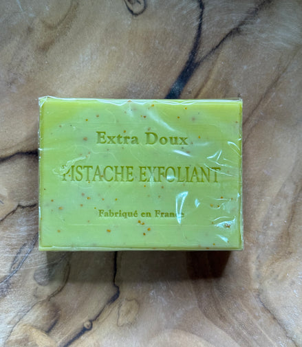 Savon de Provence solide Exfoliant parfum Pistache – 100g
