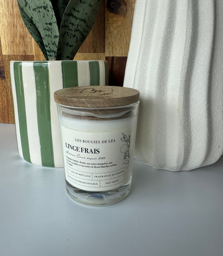 Bougie Linge frais - Grande
