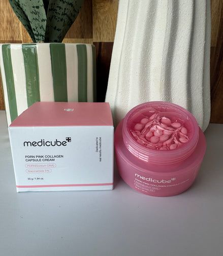 MEDICUBE Crème en Capsules de Collagène Rose à l'ADN de Saumon PDRN
