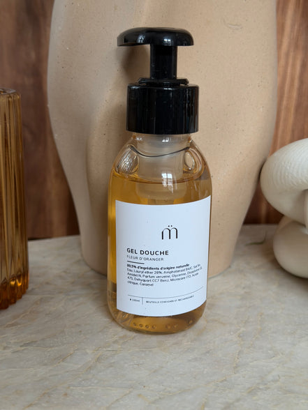 Gel douche parfum fleur d'oranger 100 ml