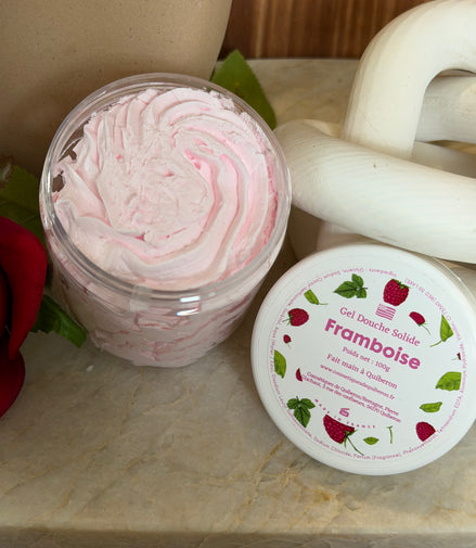 Chantilly de douche - 100g - Fait main Framboise