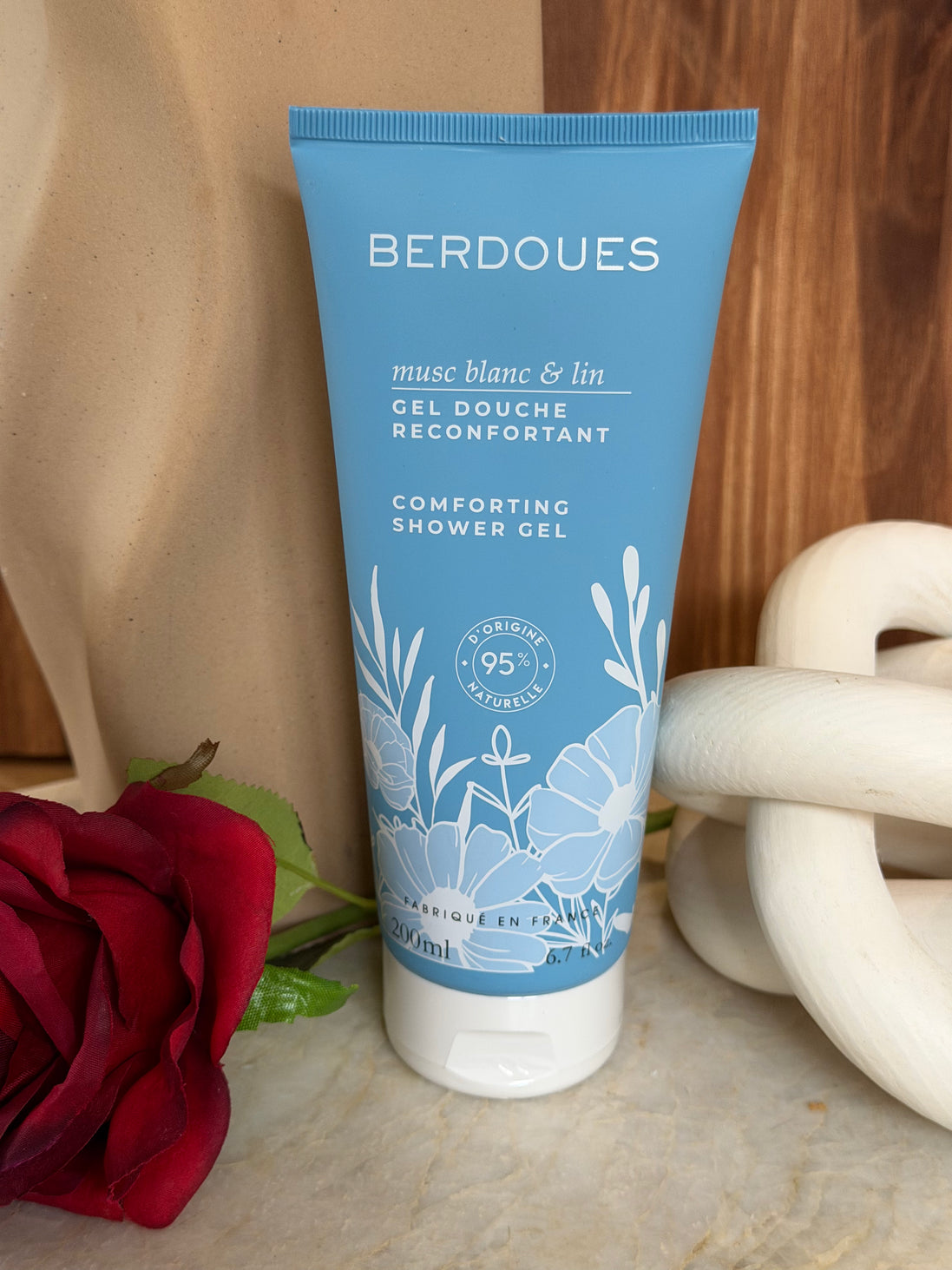 Gel douche Musc Blanc & Lin 200ml