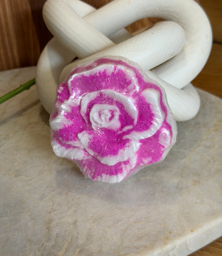 Bombe de bain ROSE milkshake à la fraise