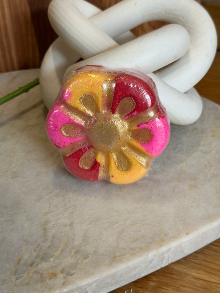 Bombe de bain coucher de soleil tropical