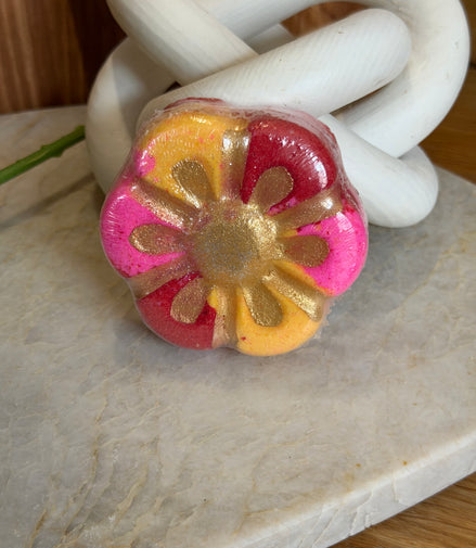 Bombe de bain coucher de soleil tropical