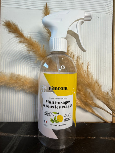 Bouteille Spray Multi-Usages Rechargeable 500ml  Pimpant
