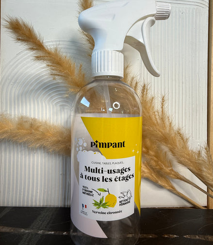 Bouteille Spray Multi-Usages Rechargeable 500ml  Pimpant