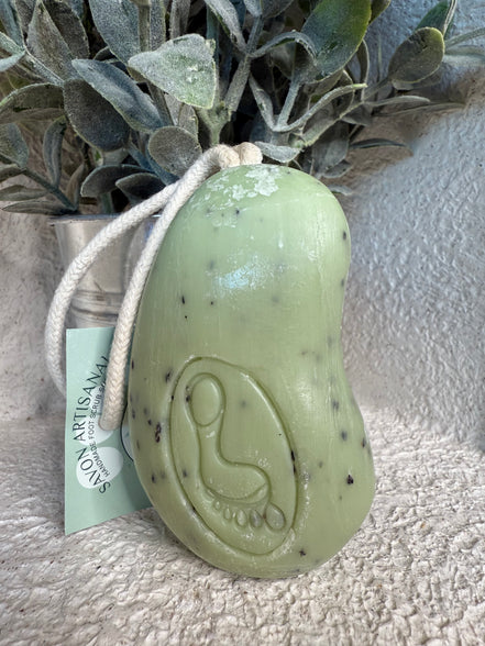 Savon exfoliant pour les Pieds