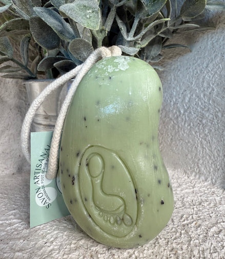 Savon exfoliant pour les Pieds