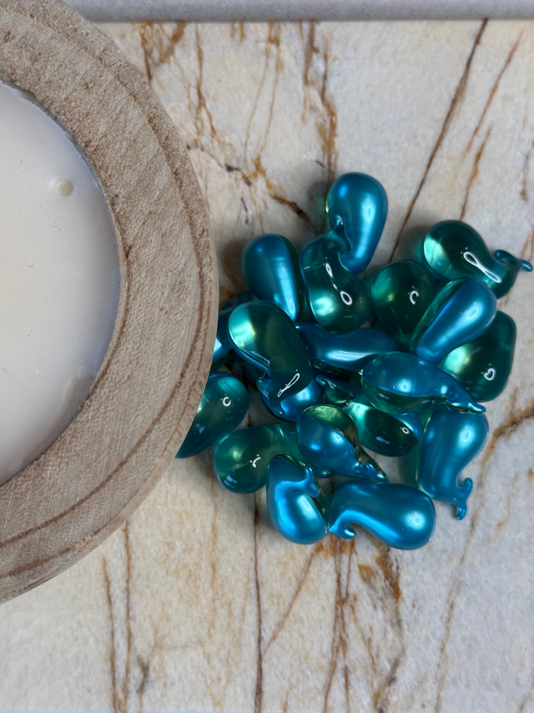 Perle de bain Baleine Monoi
